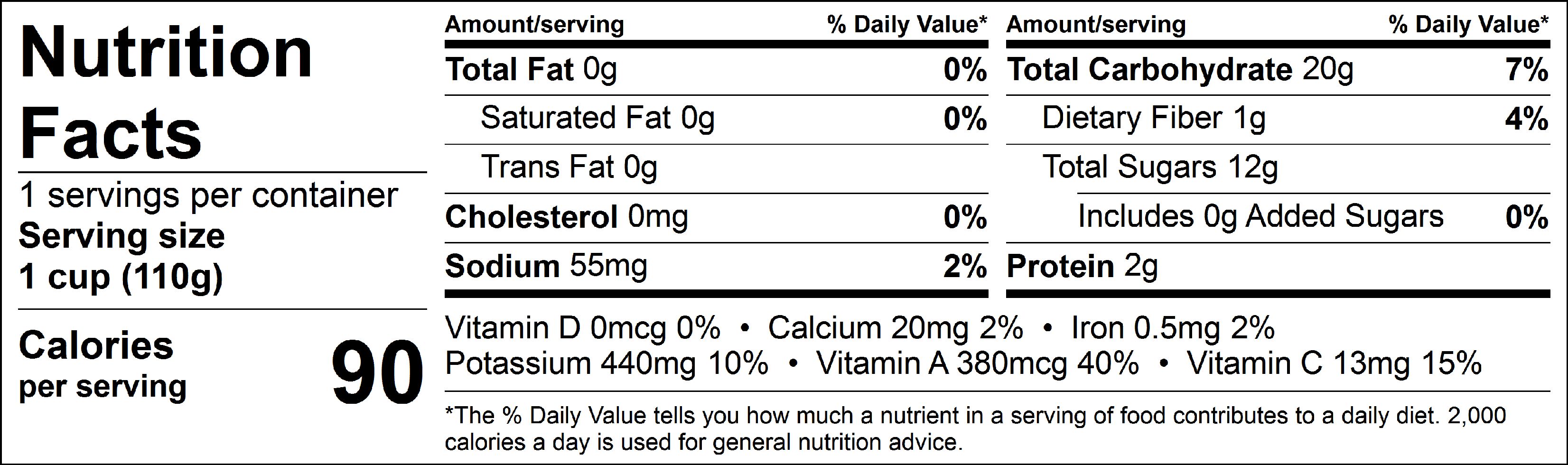 Sweet Potato - Orleans - flesh only - Label - Horizontaljpg